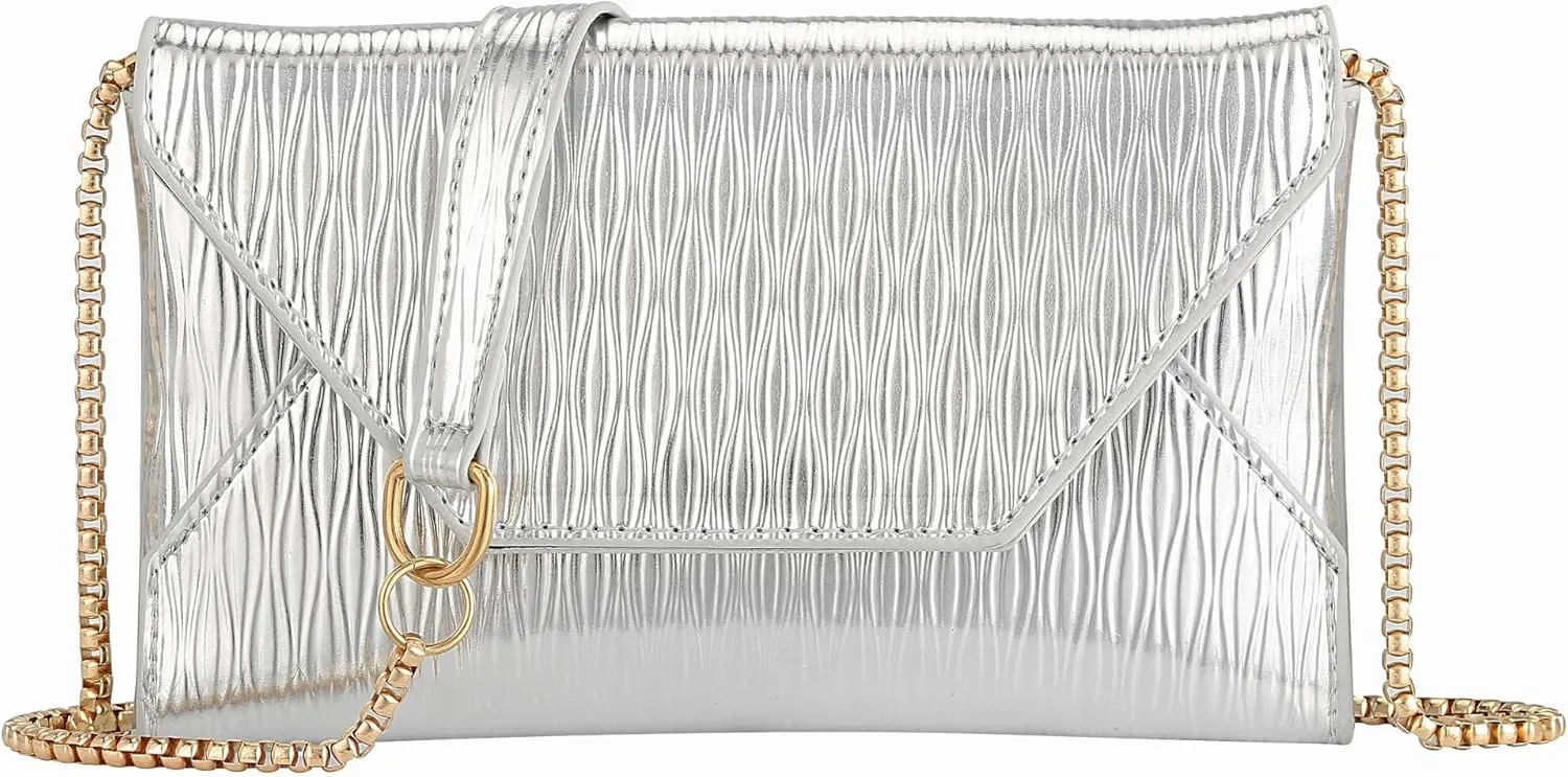 Ayliss Evening Clutch Purses for Women Handbags Formal Wedding Party Cocktail Prom Crossbody Shoulder Envelope Bag Chain