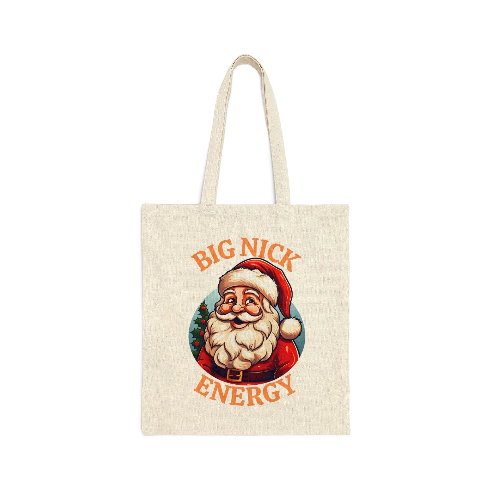 Big Nick Energy Bag Santa Tote Bag Christmas Bag Christmas Tote Bag Santa Claus Totes Bag Canvas Tote Bag Shopping Bag Birthday Gift Bag