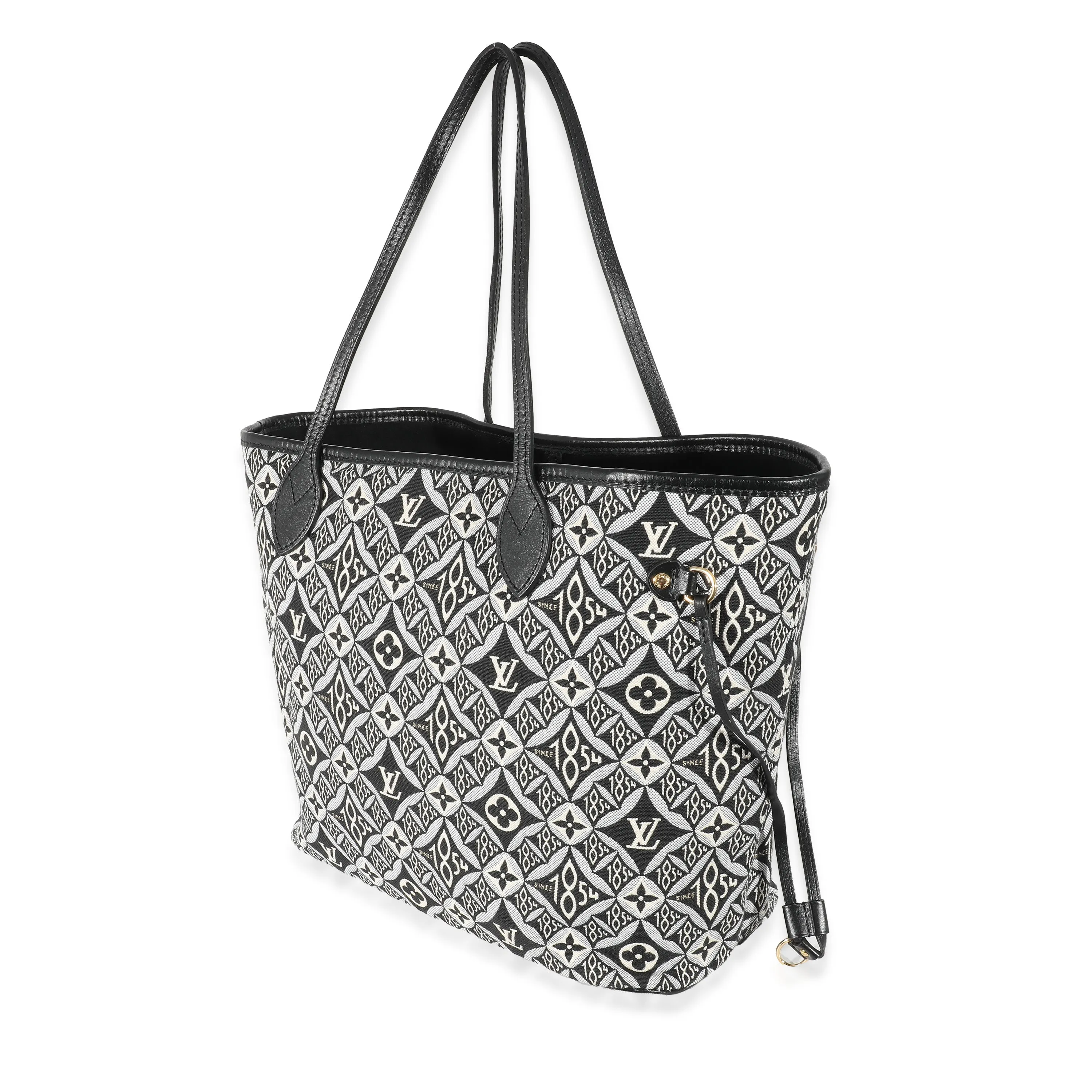 Black White Jacquard Since 1854 Neverfull MM