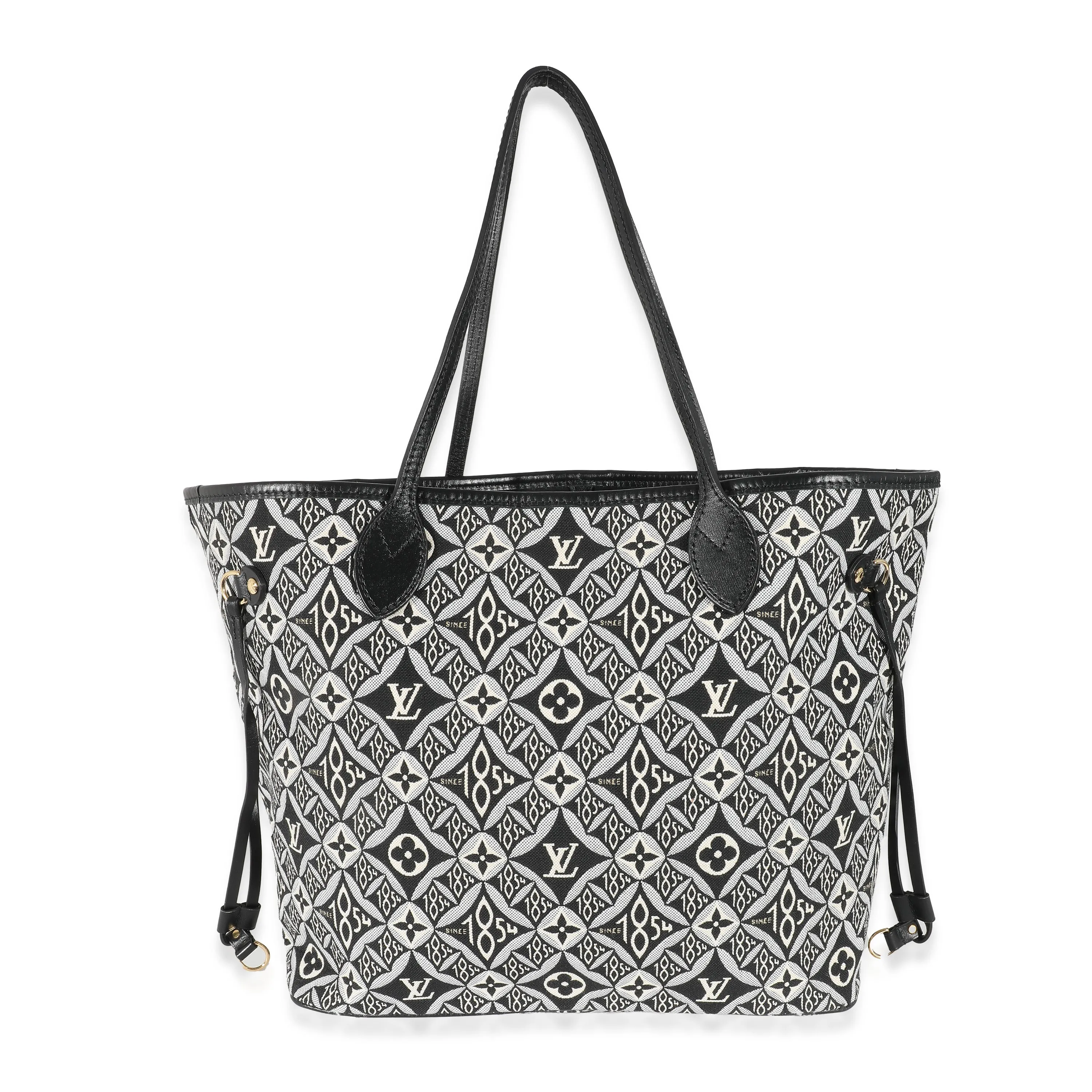 Black White Jacquard Since 1854 Neverfull MM