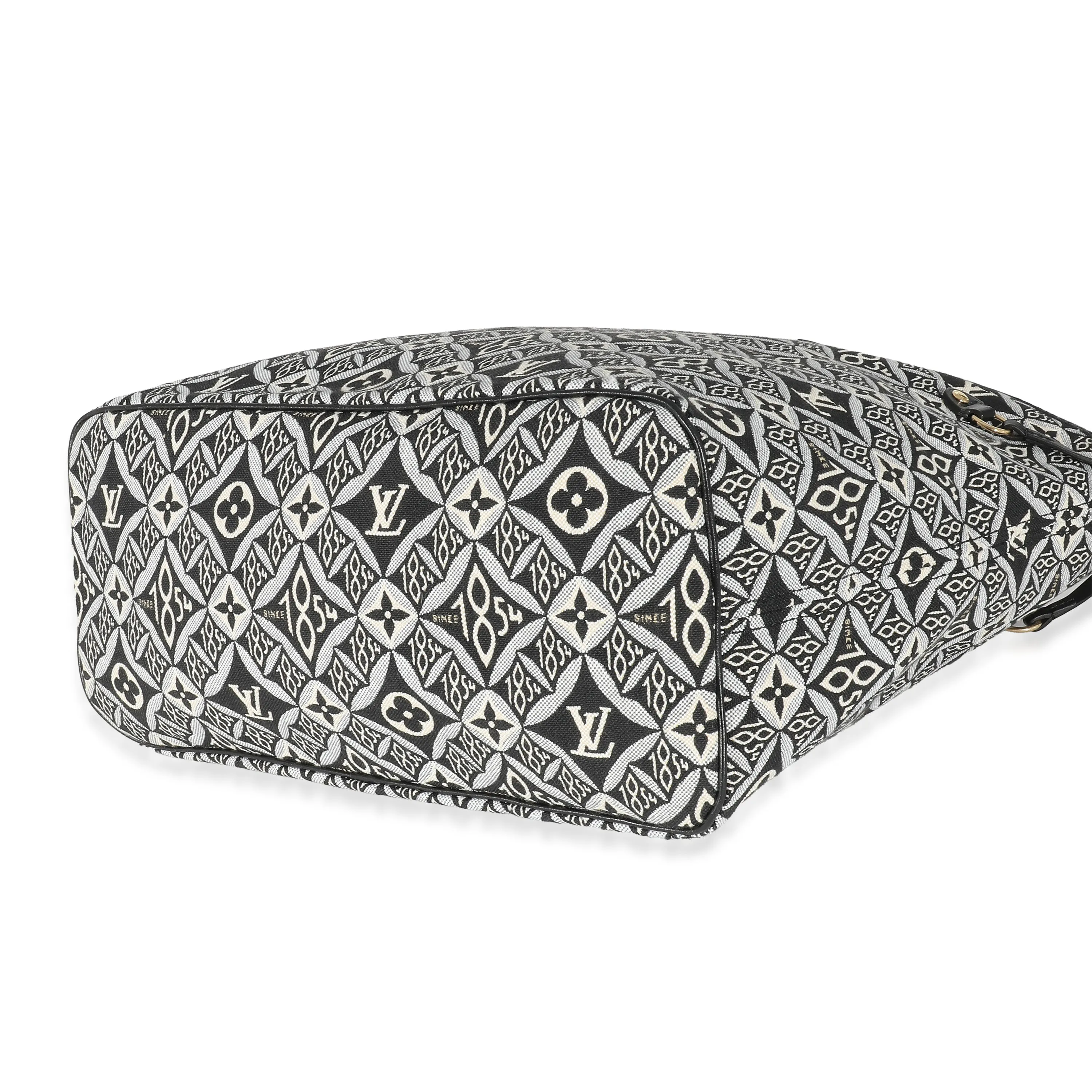 Black White Jacquard Since 1854 Neverfull MM