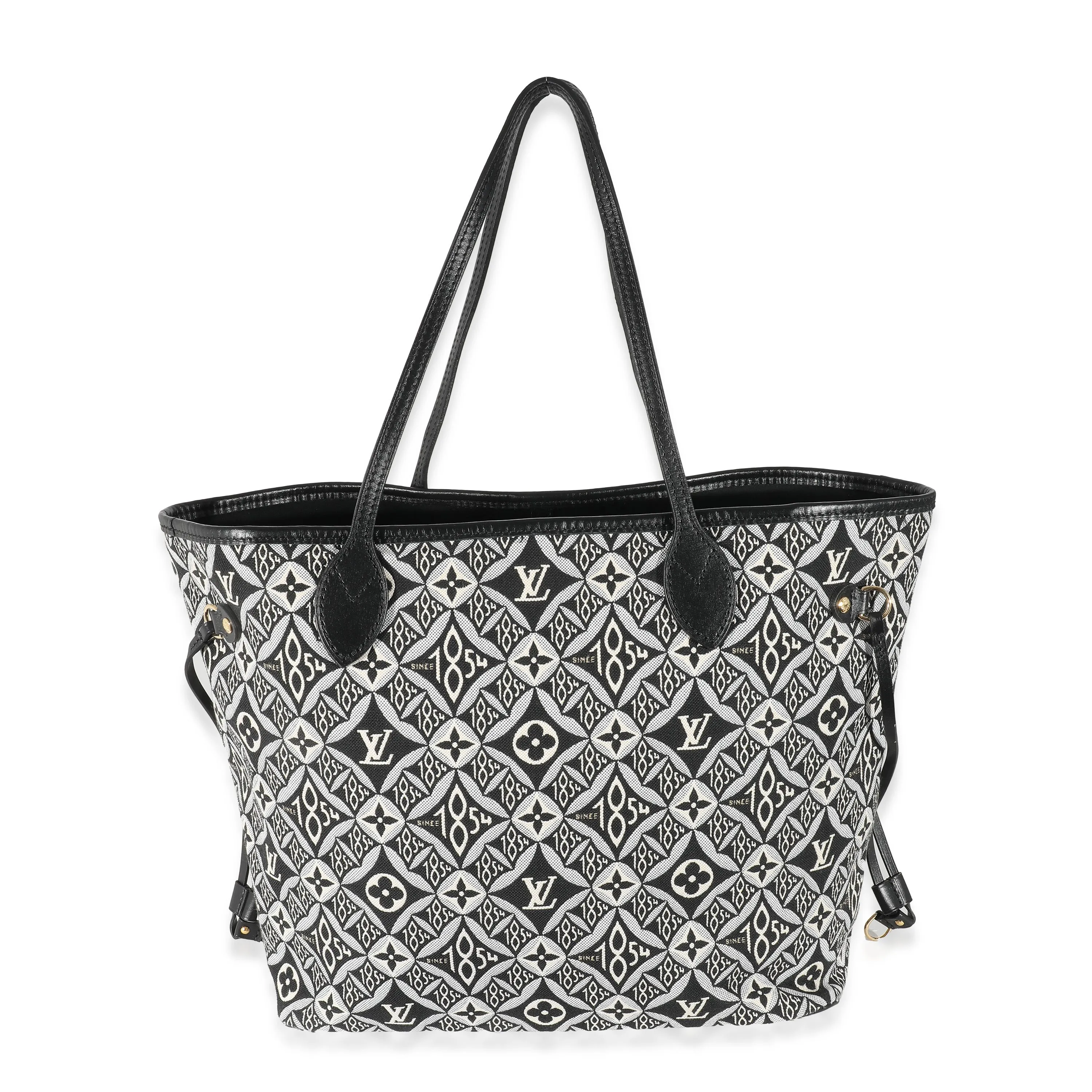 Black White Jacquard Since 1854 Neverfull MM