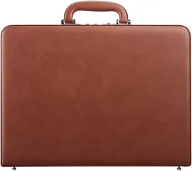 Briefcase Hard Attachment Briefcase for Men & Women/Thin Hardside Laptop Case with Combo Lock