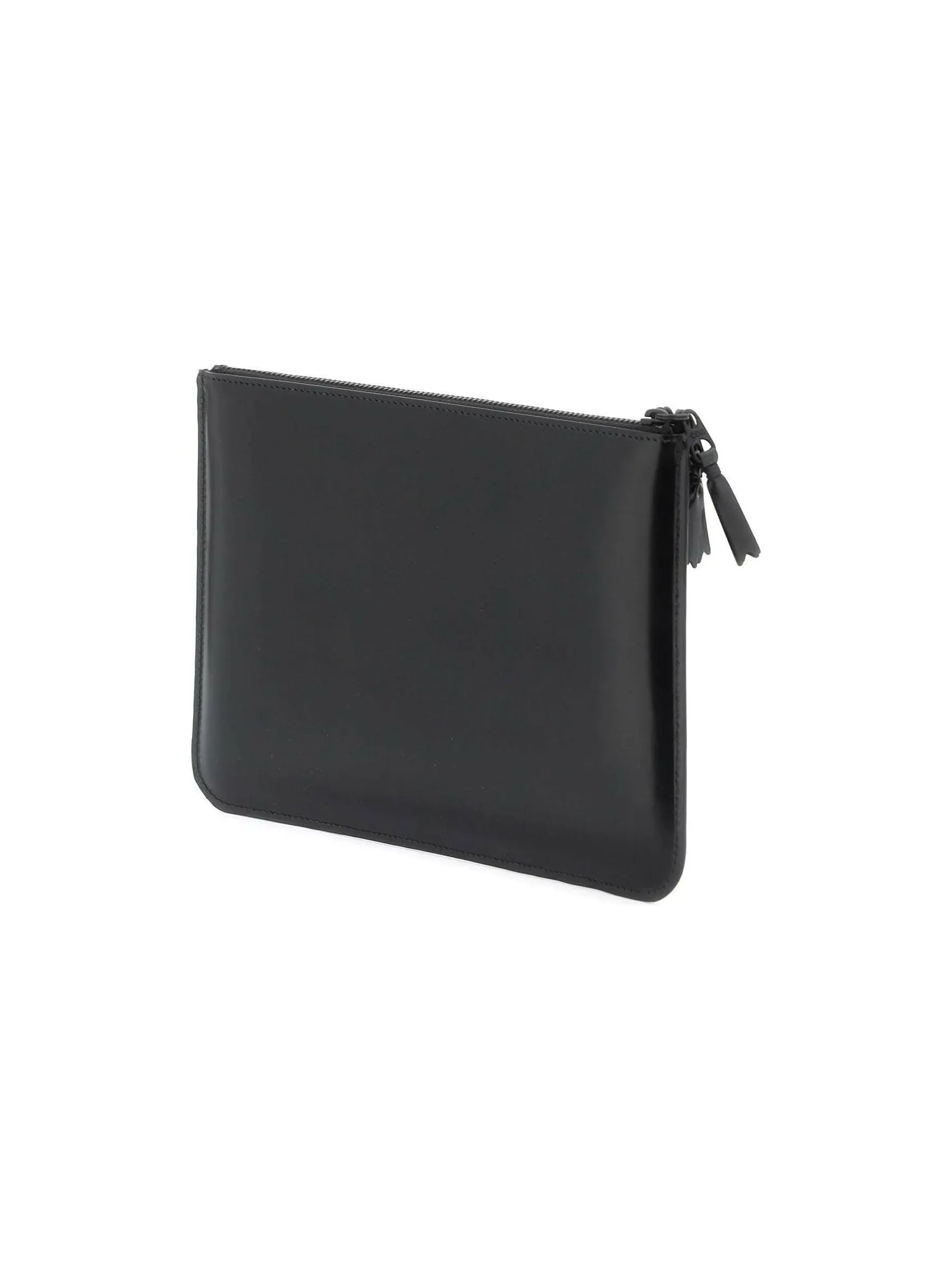 Brushed Leather Zipper Pouch