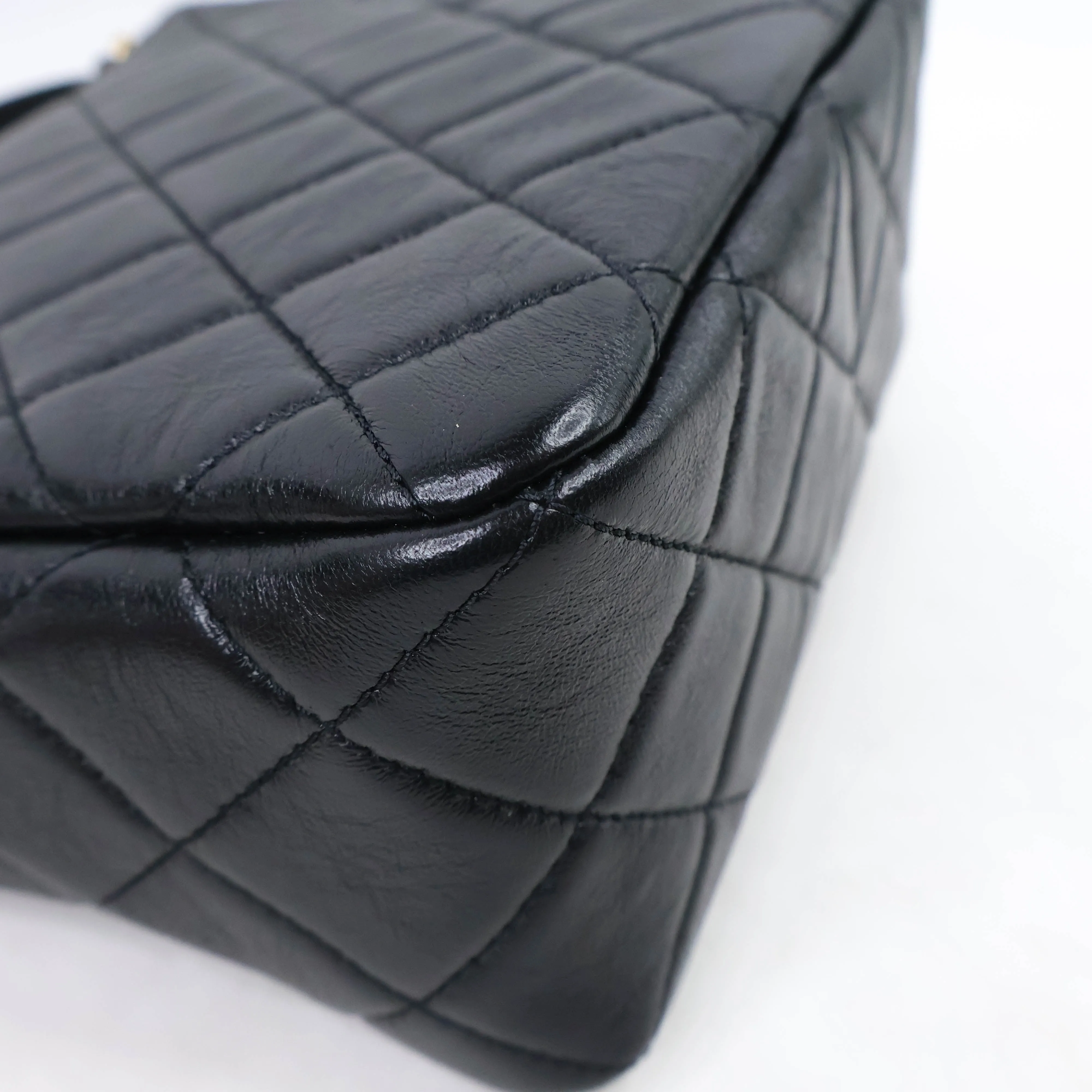 Chanel 22P Mini Hobo Bag Black