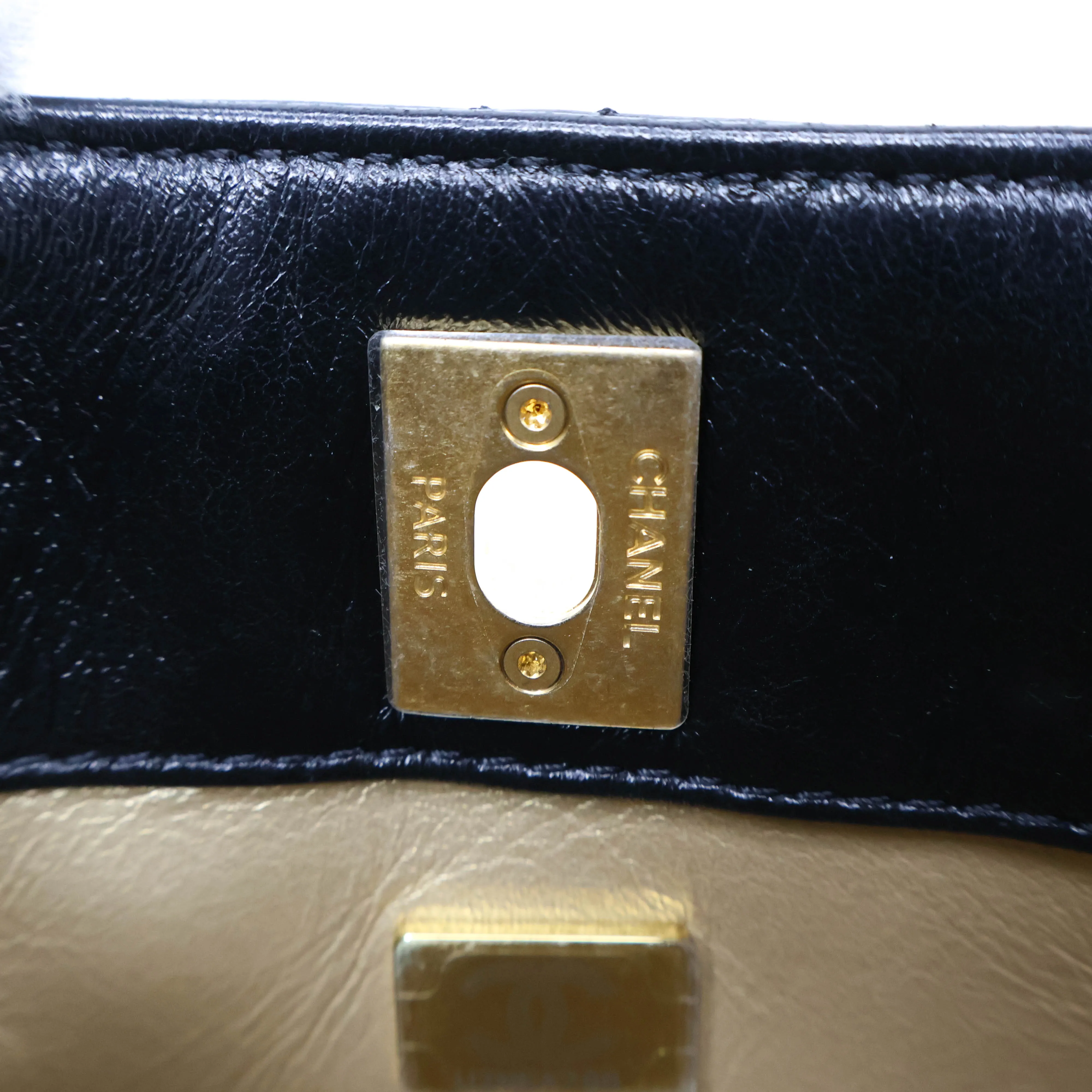 Chanel 22P Mini Hobo Bag Black
