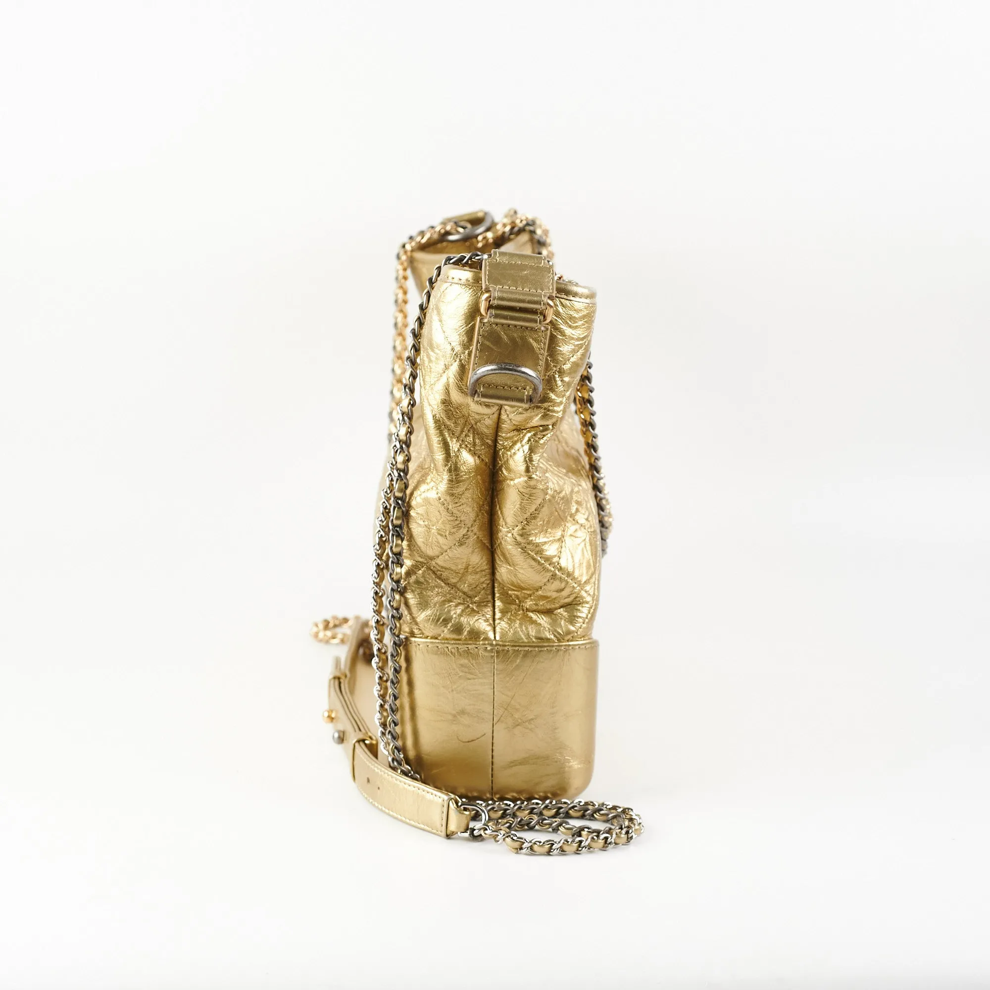 Chanel Gabrielle Hobo Large Gold