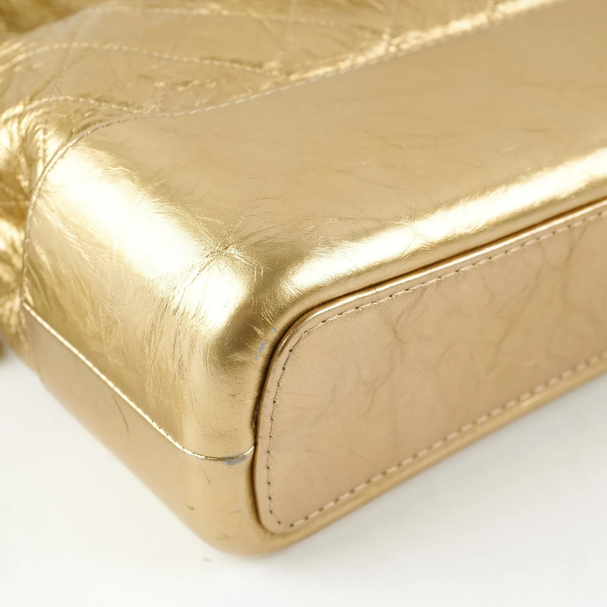 Chanel Gabrielle Hobo Large Gold
