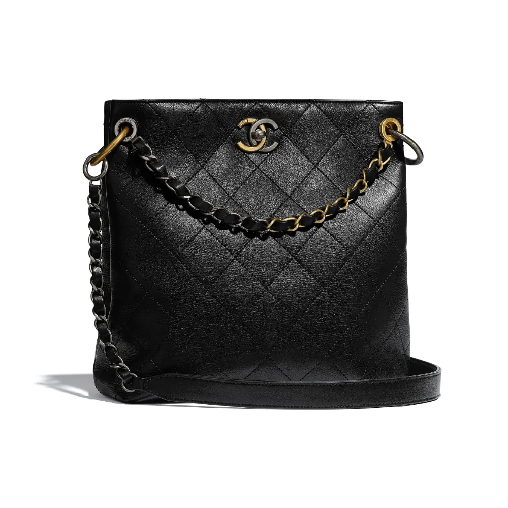 Chanel Hobo Handbag Green