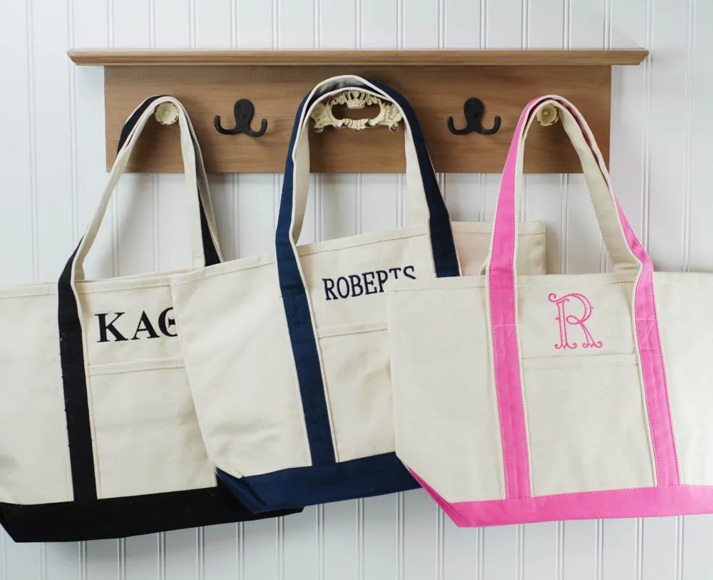 Chi Omega Boat Tote