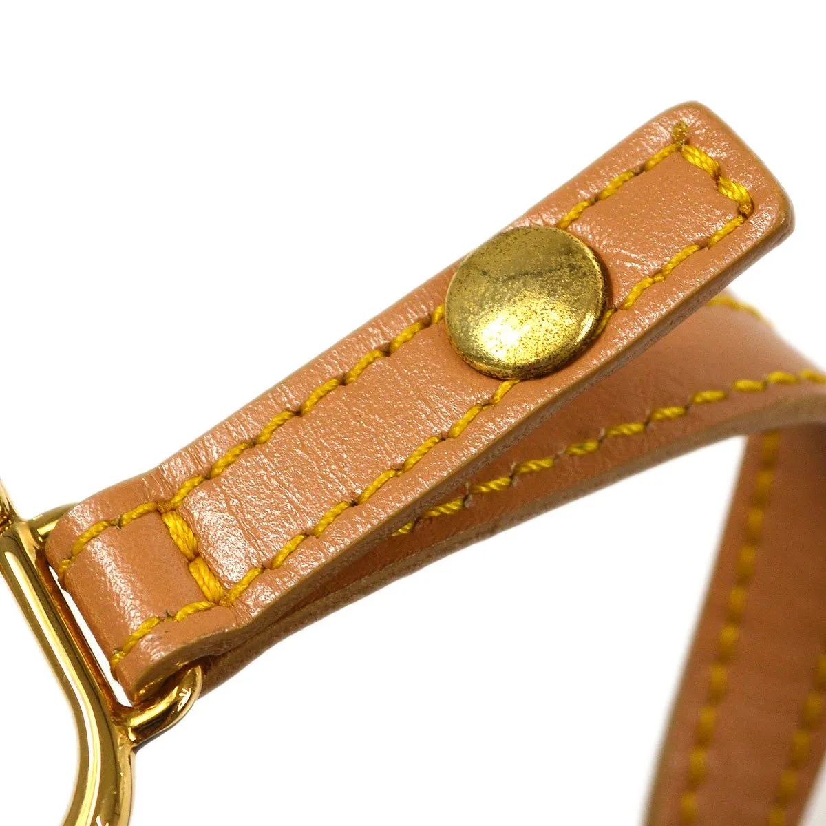 CHRISTIAN DIOR 2001 Denim Saddle Key Case 70747