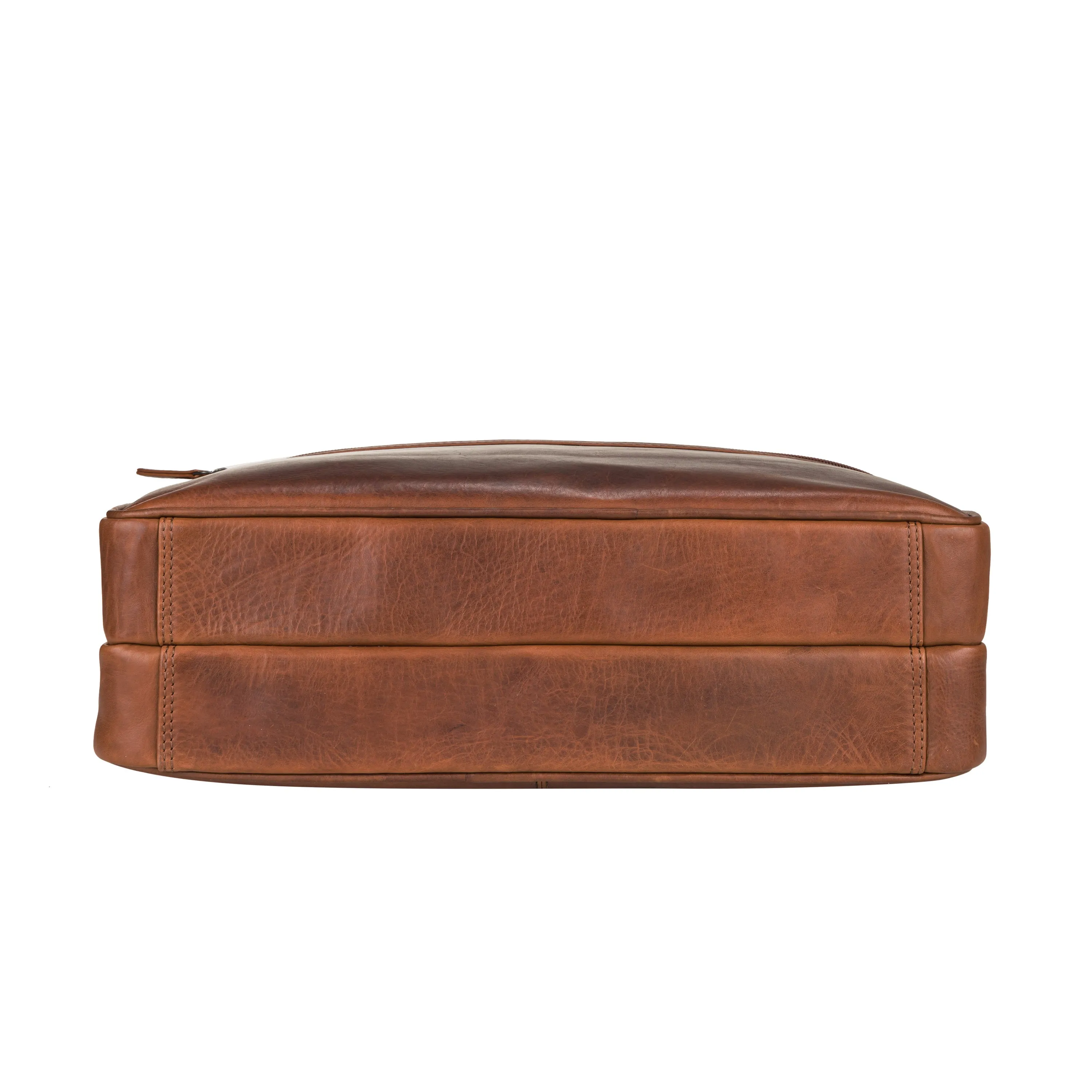 Concealed Carry Hayden Leather Computer Briefcase with RFID Organizer by Lady Conceal