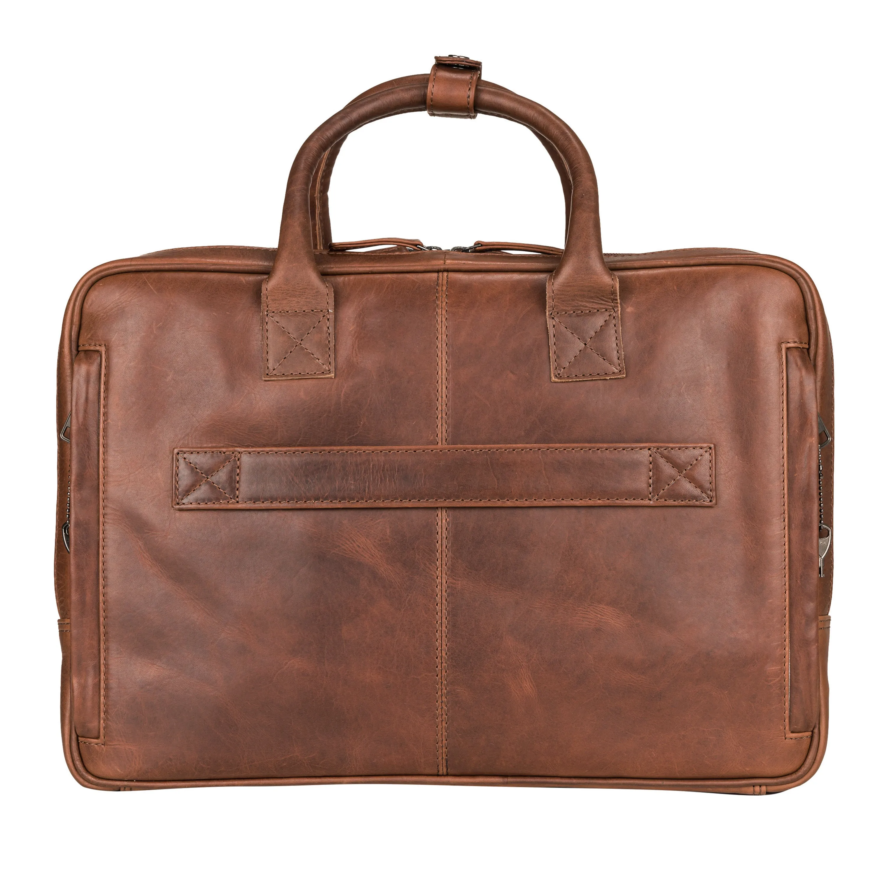 Concealed Carry Hayden Leather Computer Briefcase with RFID Organizer by Lady Conceal