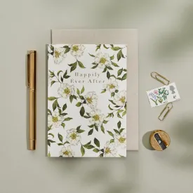 Cottage Garden "Happily Ever After" Greeting Card
