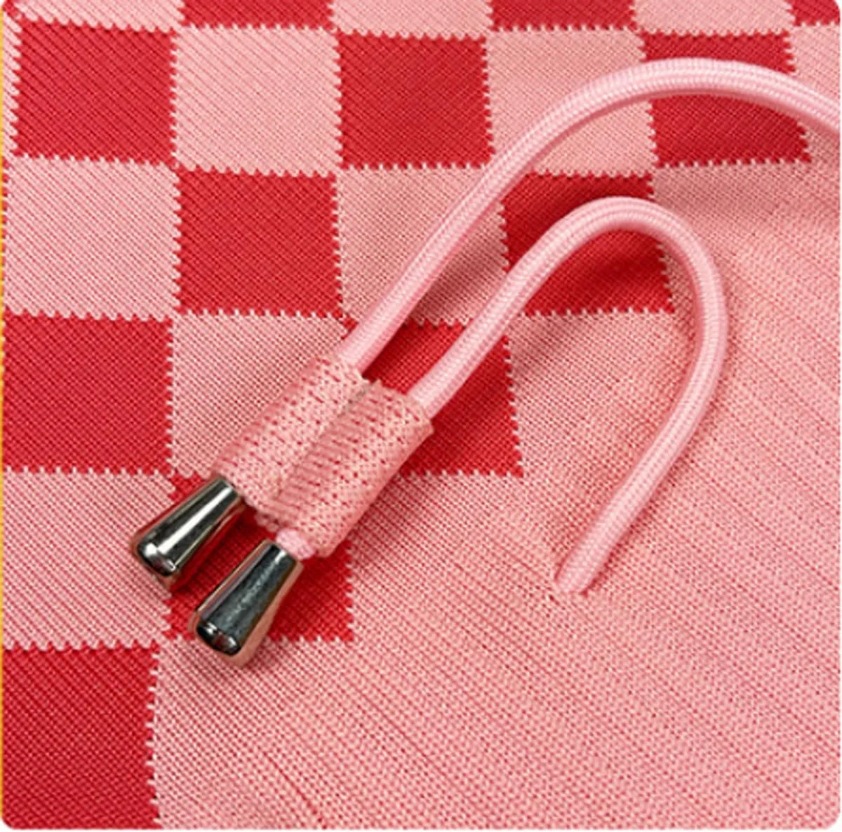 Crochet Checkered Bucket Bag Women Knit Shoulder Tote Hobo Bags Crossbody Purse Summer Beach Bag Drawstring Handbag 2025