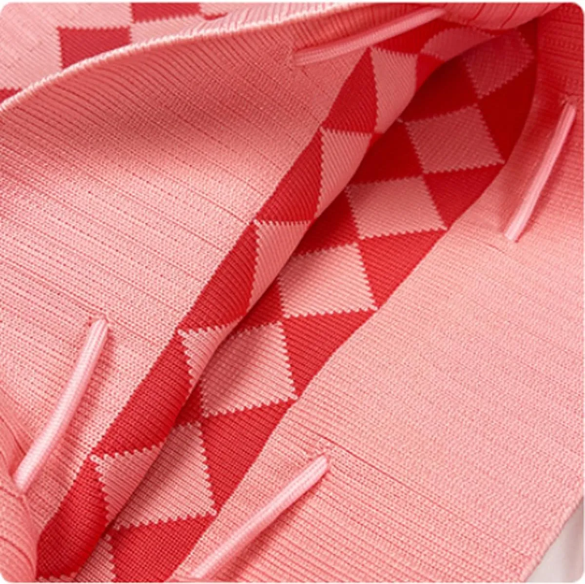 Crochet Checkered Bucket Bag Women Knit Shoulder Tote Hobo Bags Crossbody Purse Summer Beach Bag Drawstring Handbag 2025