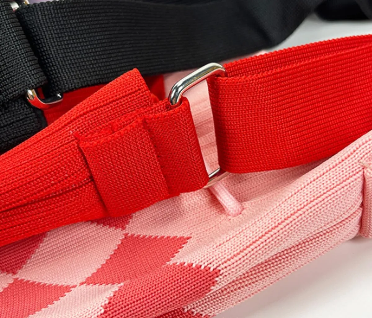 Crochet Checkered Bucket Bag Women Knit Shoulder Tote Hobo Bags Crossbody Purse Summer Beach Bag Drawstring Handbag 2025