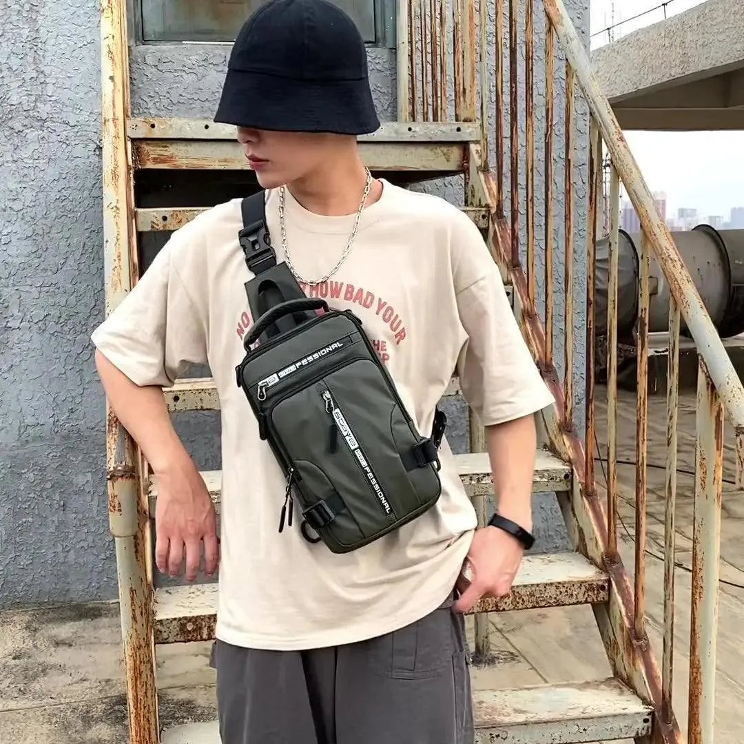 Crossbody Bags Men Multifunctional Backpack Shoulder
