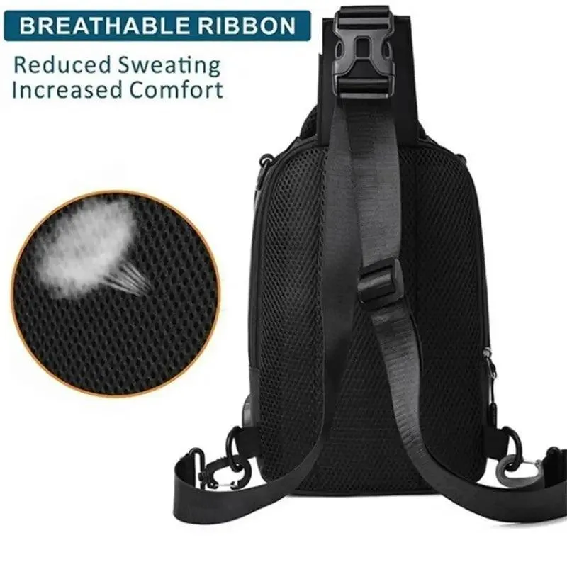 Crossbody Bags Men Multifunctional Backpack Shoulder