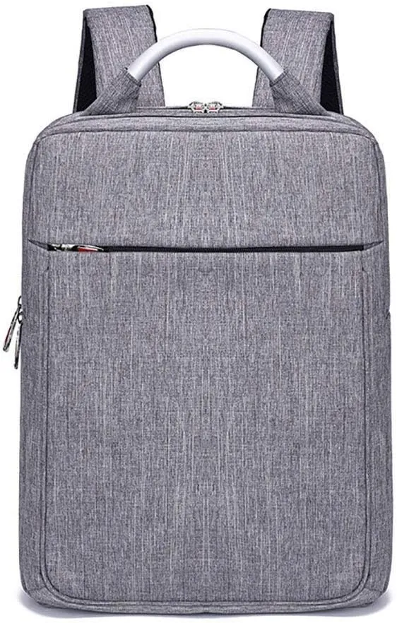 CSCDD Gray Business Briefcase, Waterproof Large-Capacity Outdoor Sports Travel Backpack, Can Accommodate 15.6-Inch Notebook