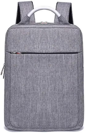 CSCDD Gray Business Briefcase, Waterproof Large-Capacity Outdoor Sports Travel Backpack, Can Accommodate 15.6-Inch Notebook