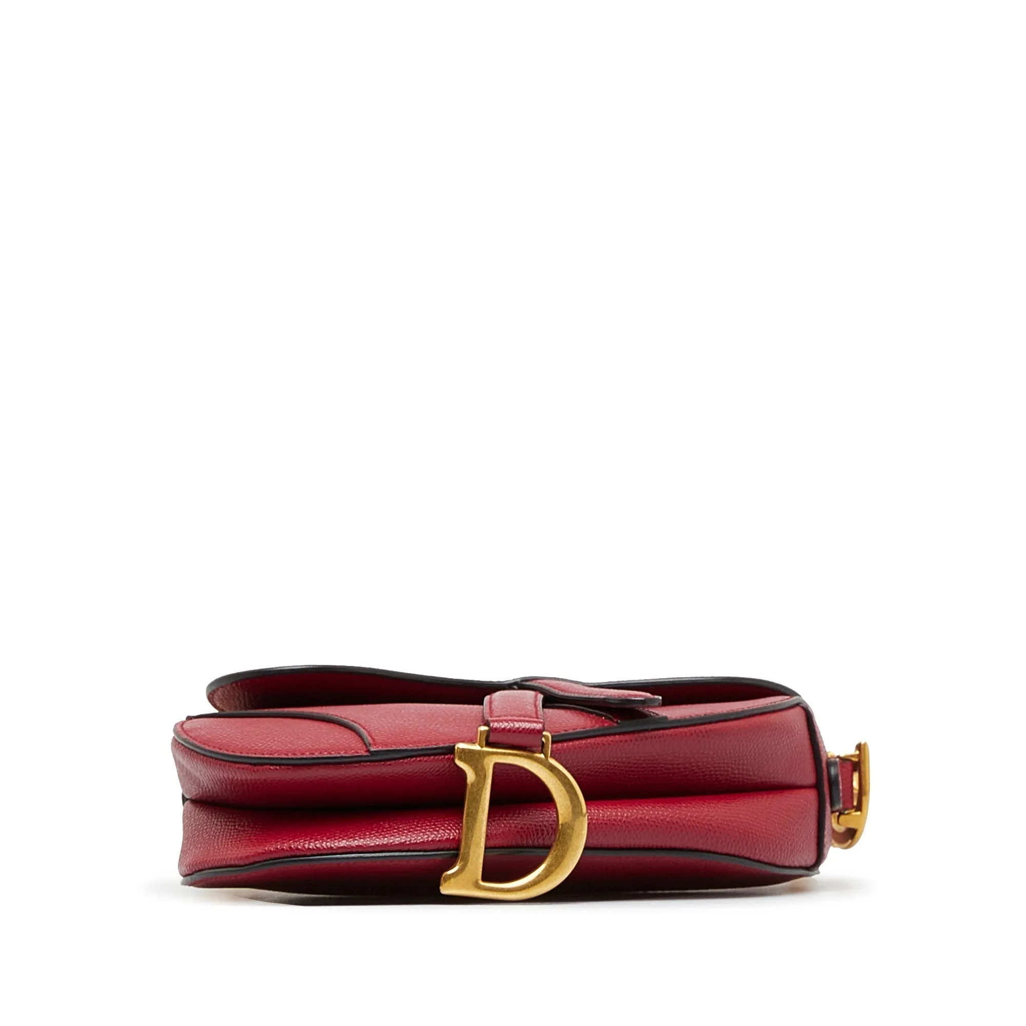DIOR Mini Leather Saddle Bag