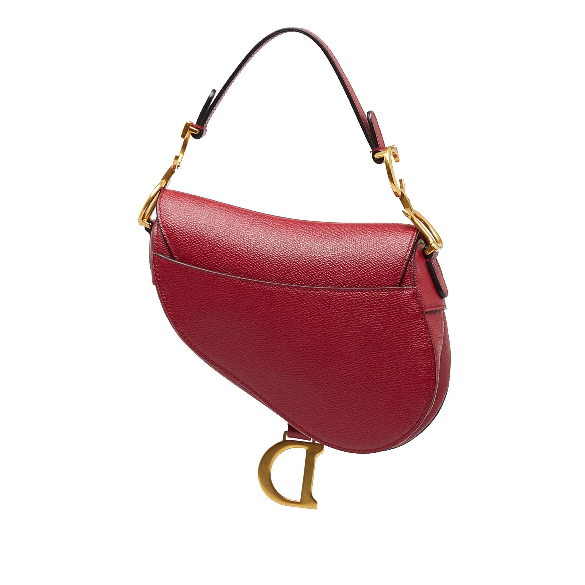 DIOR Mini Leather Saddle Bag