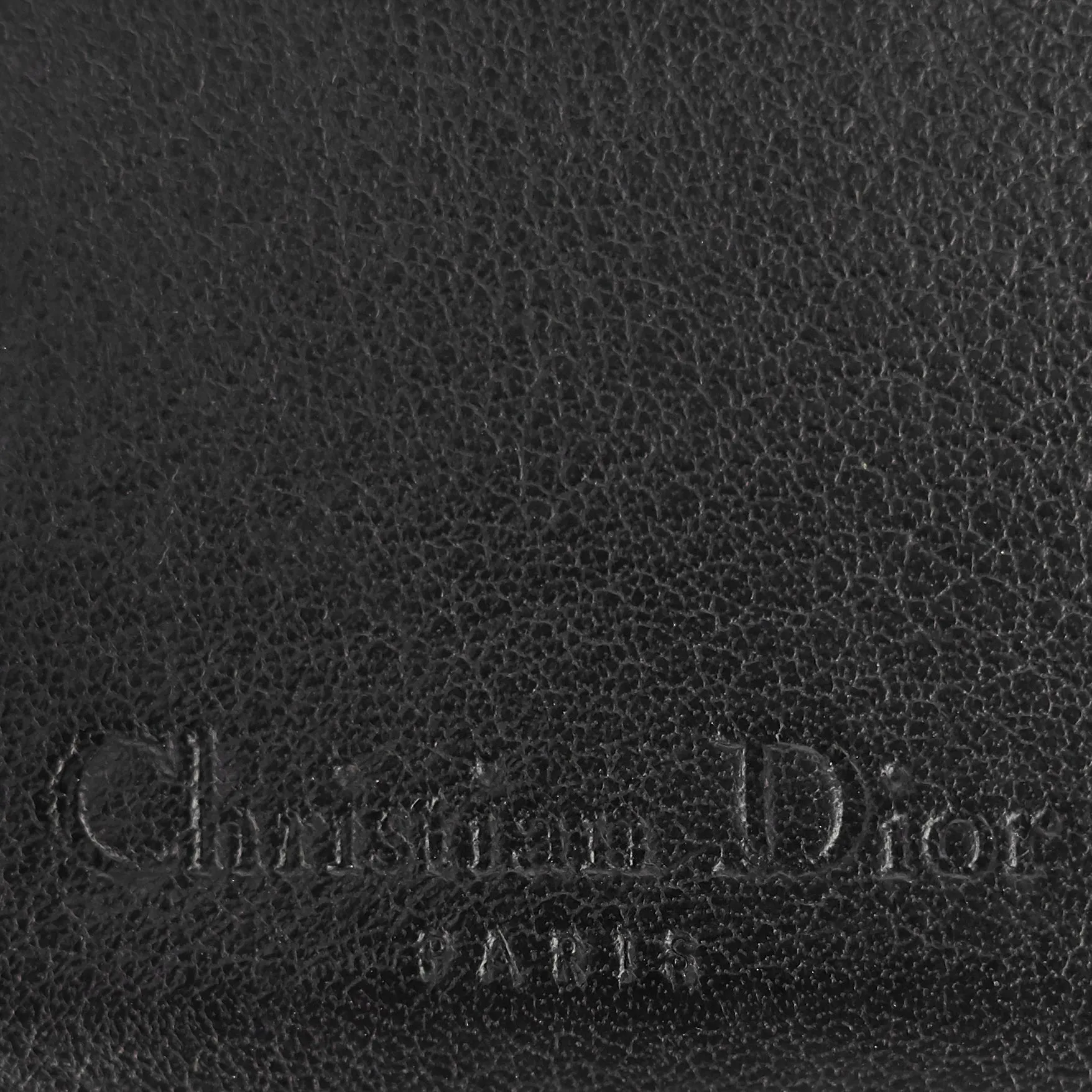 DIOR Patent Leather Cannage Quilted Wallet