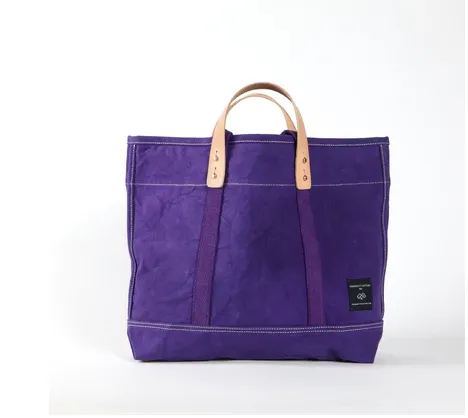 East west canvas tote | small