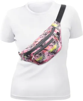 Entchin Fanny Pack for Women Men,Crossbody Belt Bag with 4-Zipper Pockets,Adjustable Waist Bag Pack,One of the Most Popular Travel Essential Gifts for Walking,Traveling,Cycling and Shopping