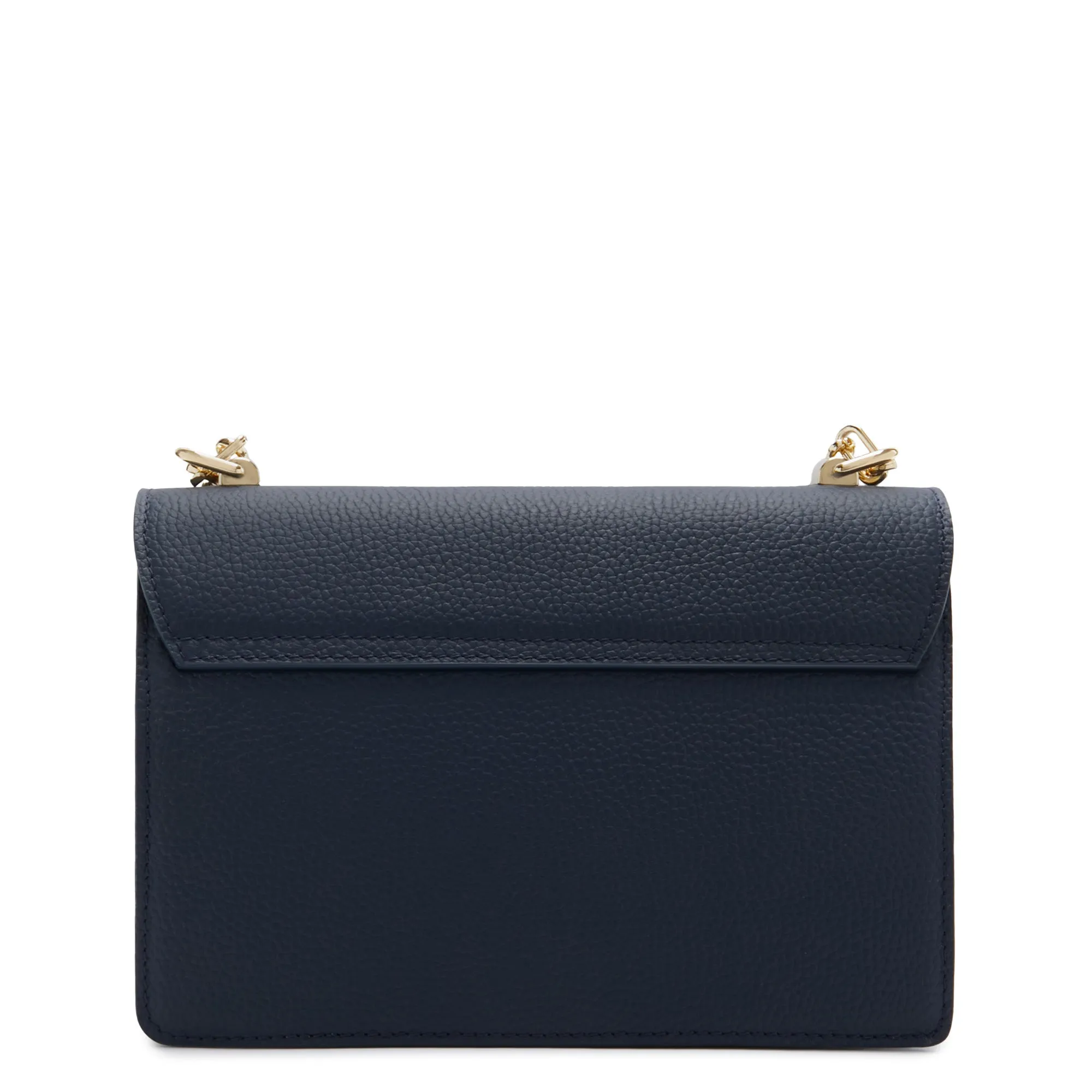 Femme Forte Valerie blue calfskin leather shoulder bag