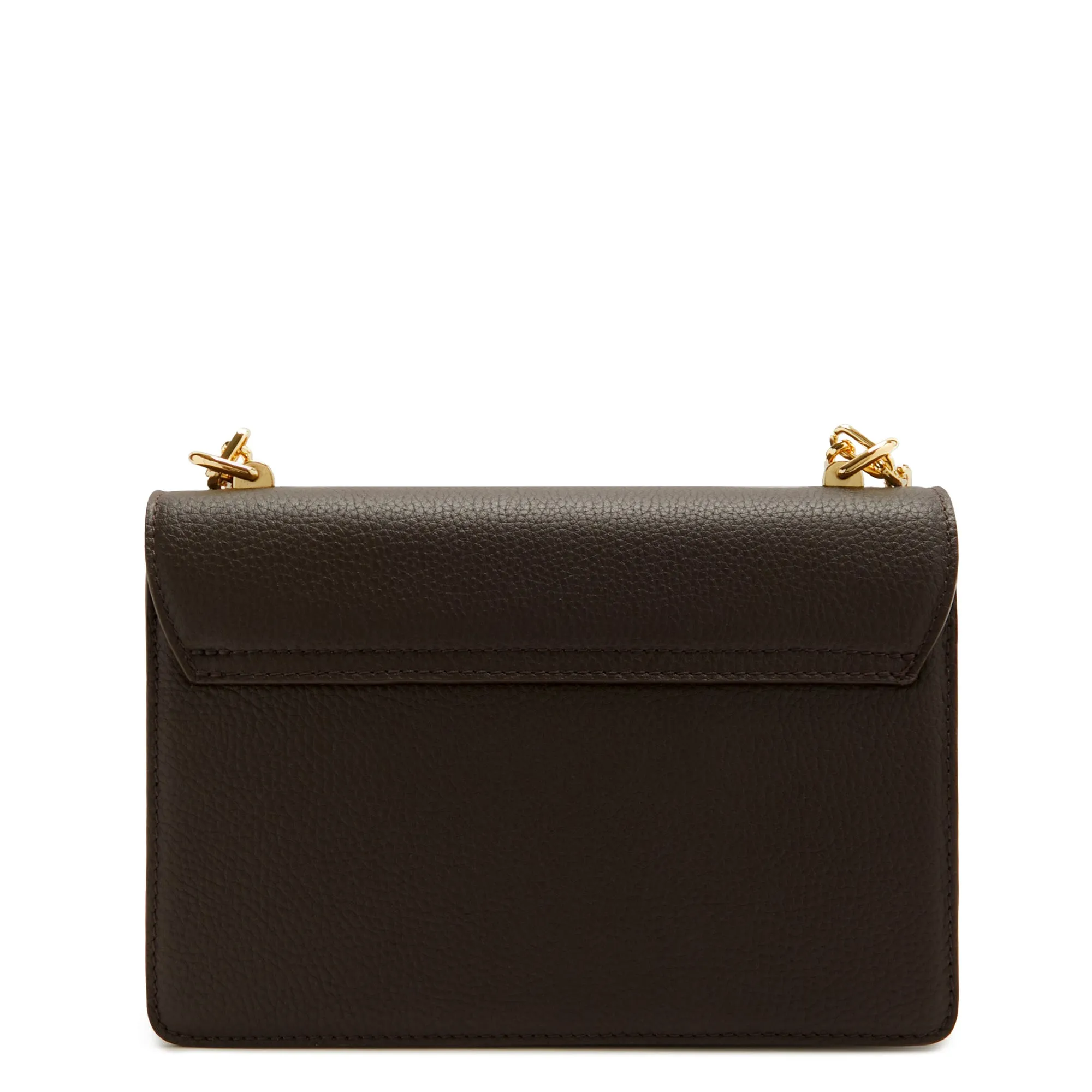 Femme Forte Valerie brown calfskin leather shoulder bag