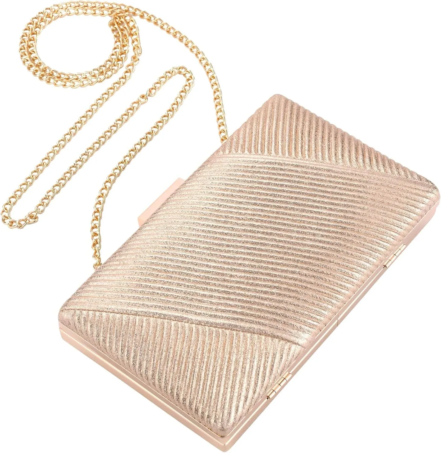gold clutch,gold clutch purses for women evening wedding cocktail party evening bag shoulder crossbody handbag