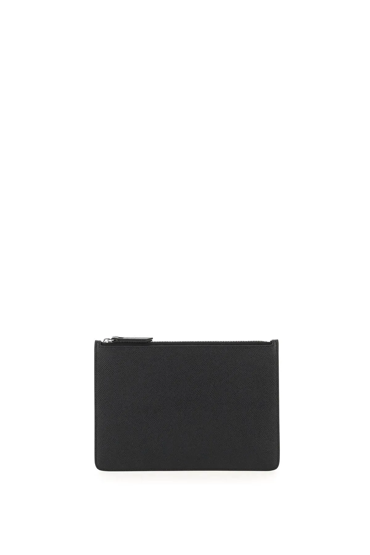 grained leather small pouch
