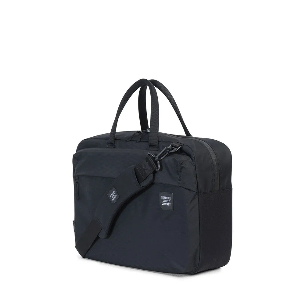Herschel Britannia Trail messenger bag - black/black