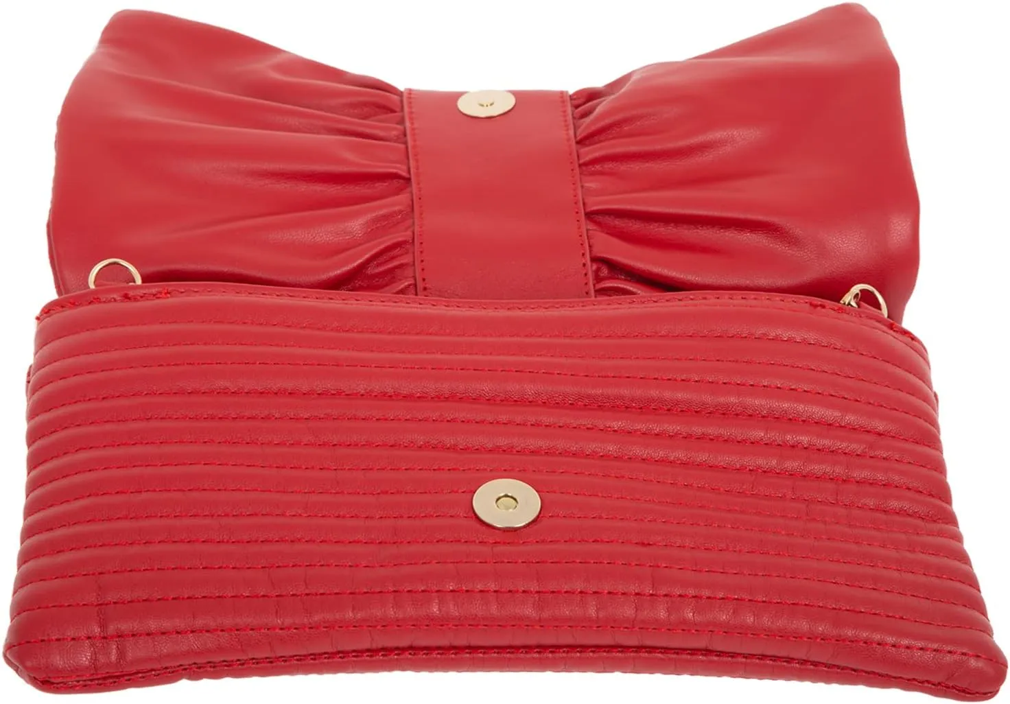JNB Faux Leather Envelope Clutch Purse