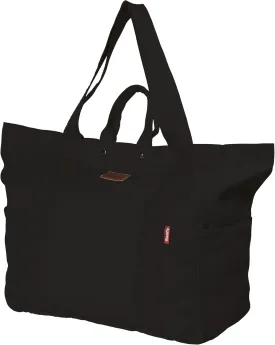 Large Tote Bag, Everything Bag, Heavy Duty Canvas, Full-Size Zipper, Reusable, Suitable for DIY, Natural Cotton.