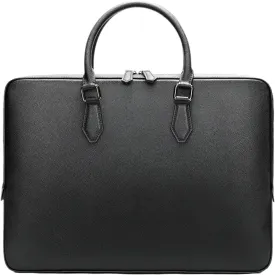 Leather Briefcase for Women Briefcase for Men, Large Capacity Laptop Bag with Business Style, Simple and Elegant, Cowhide Material