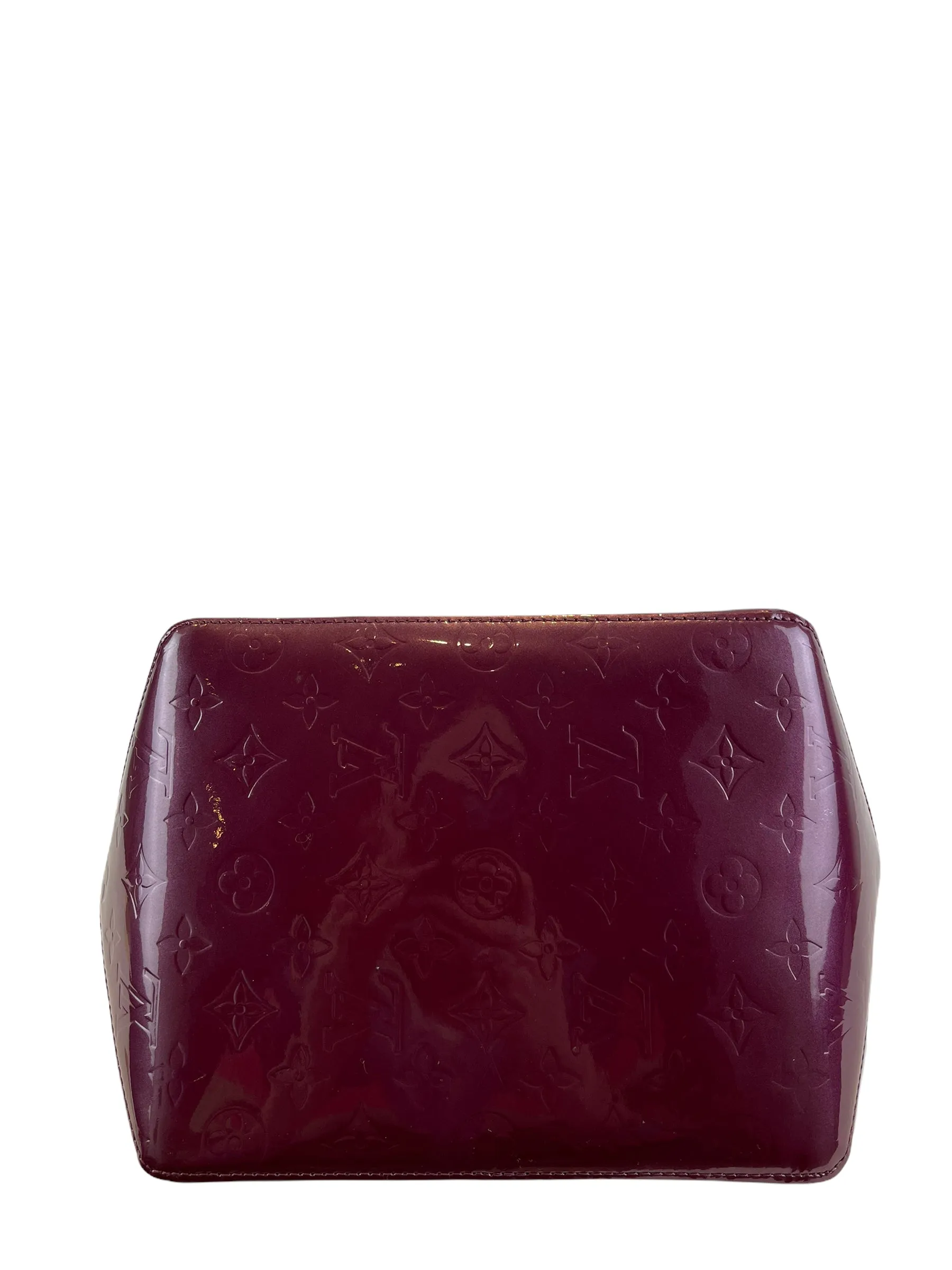 Louis Vuitton Burgundy Vernis Leather “Bellevue” Tote