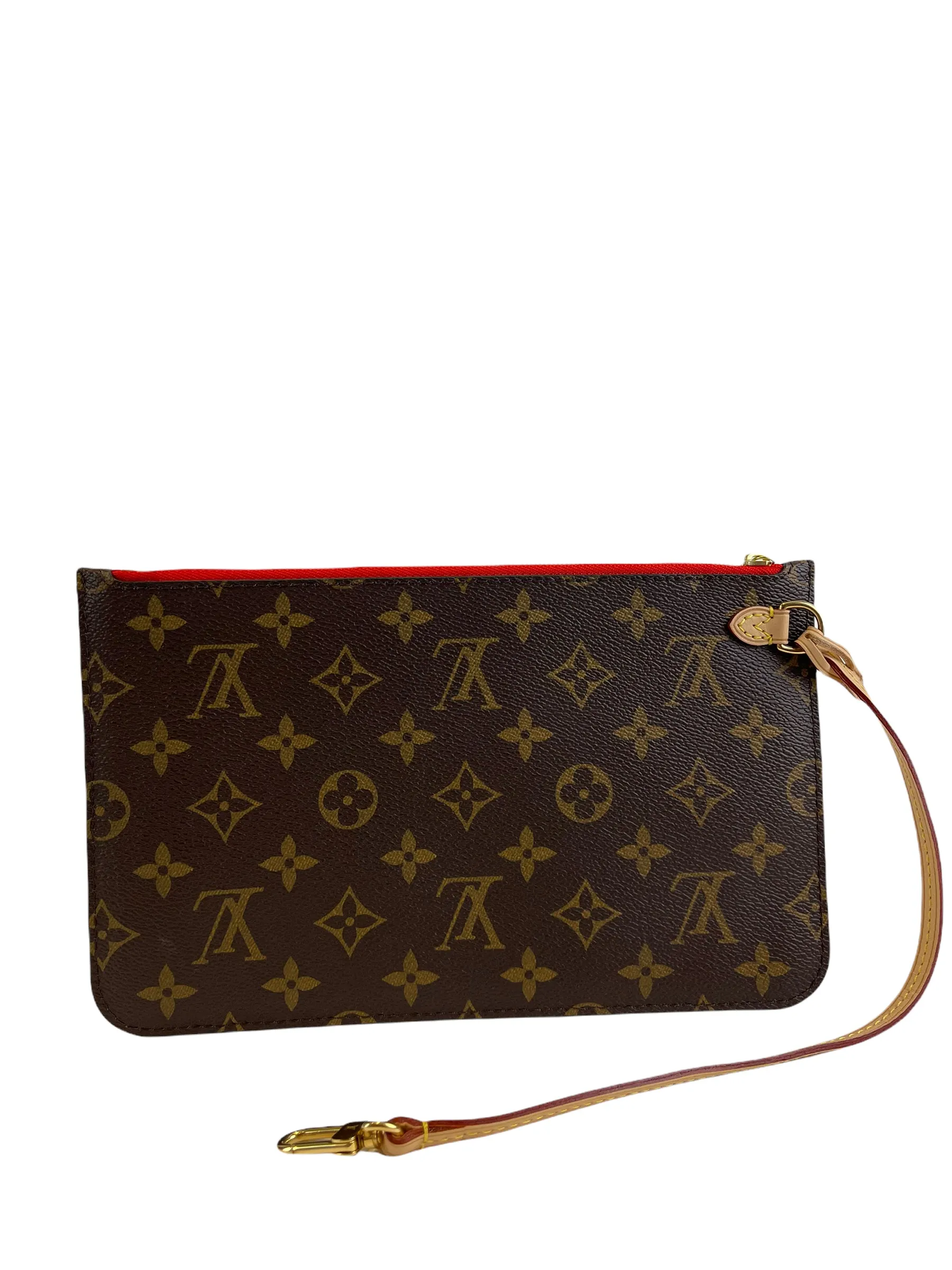 Louis Vuitton Limited Edition Palm Print Neverfull MM - Red Lining