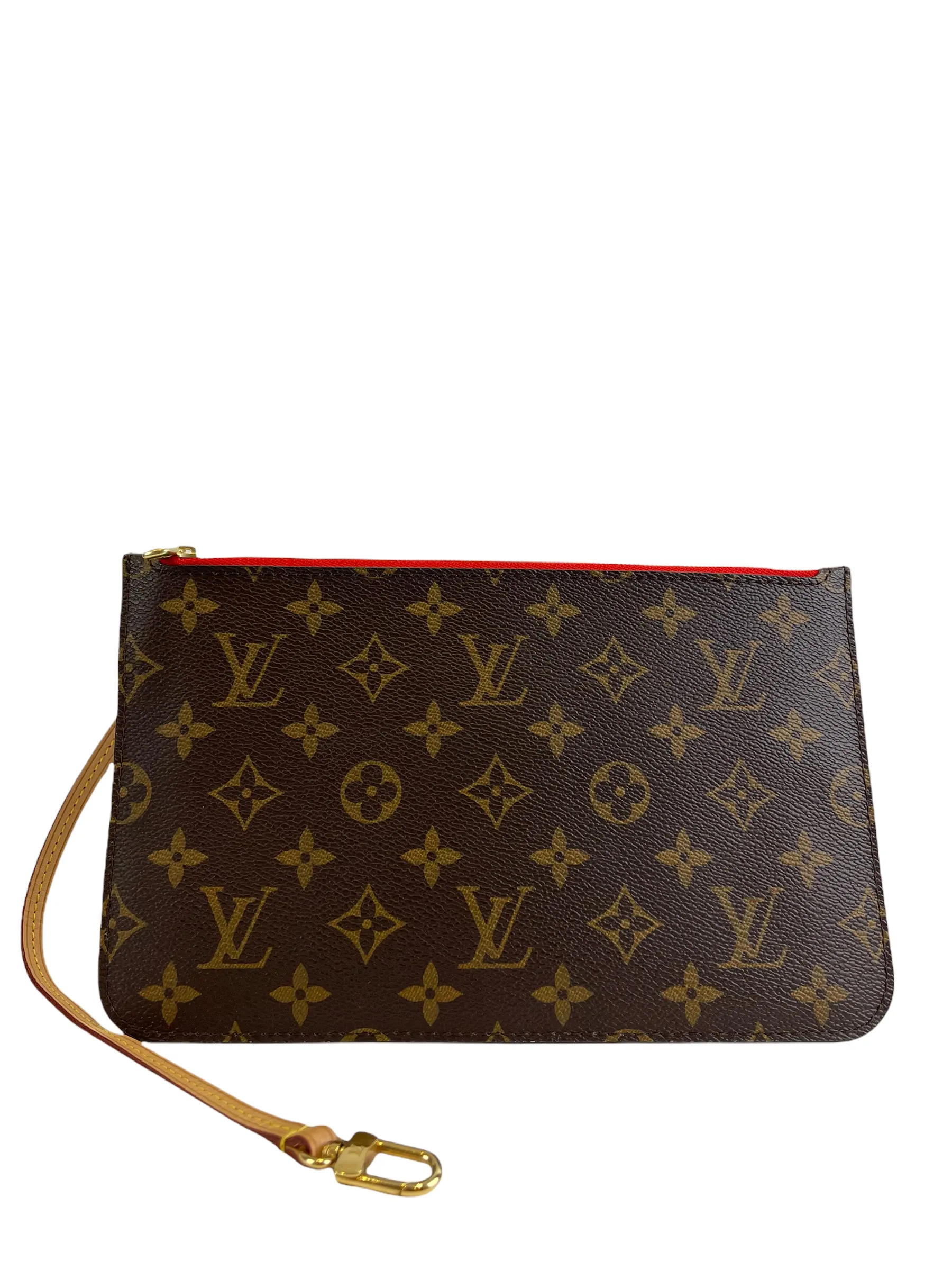 Louis Vuitton Limited Edition Palm Print Neverfull MM - Red Lining