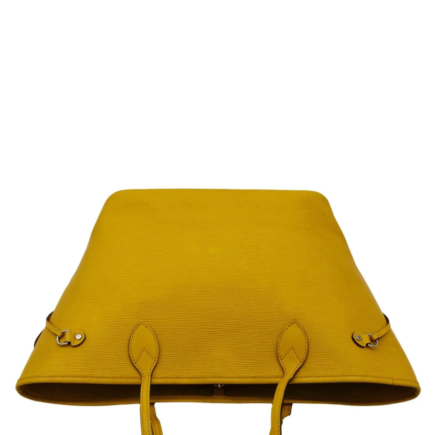 LOUIS VUITTON Neverfull MM Epi Leather Shoulder Bag Yellow