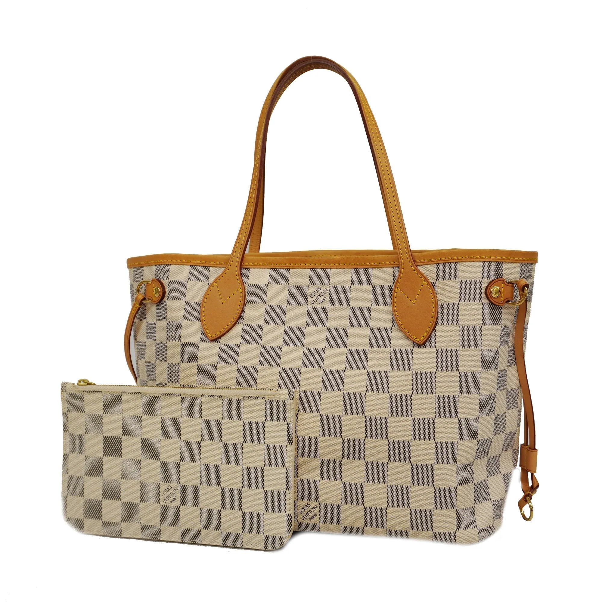 LOUIS VUITTONAuth  Damier Azur Neverfull PM N41362 Women's Tote Bag