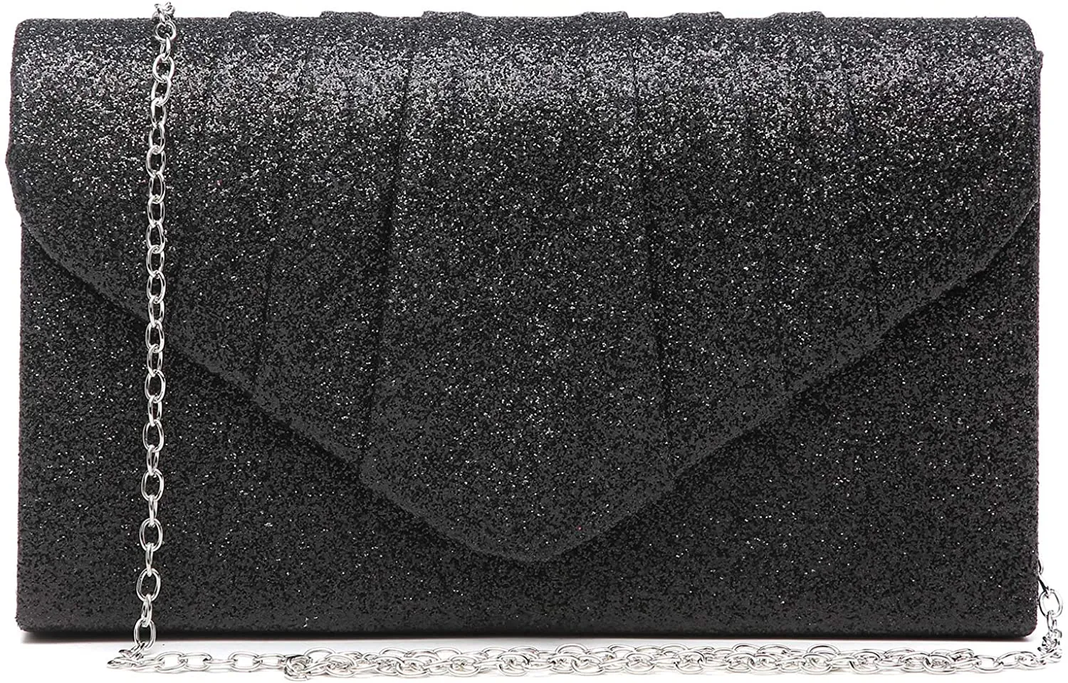 Pleated Camel Velvet Envelope Clutch Handbag Bridal Purse