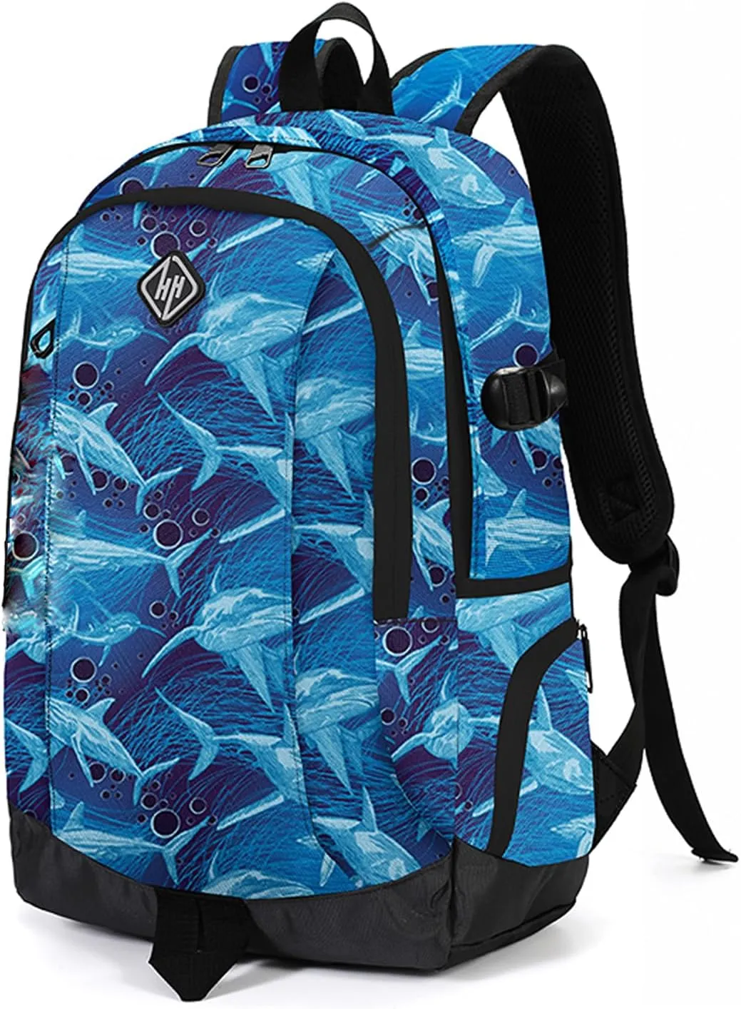 rickyh style School Backpack Travel Bag for Men & Women Lightweight College Back Pack with Laptop Compartmen
