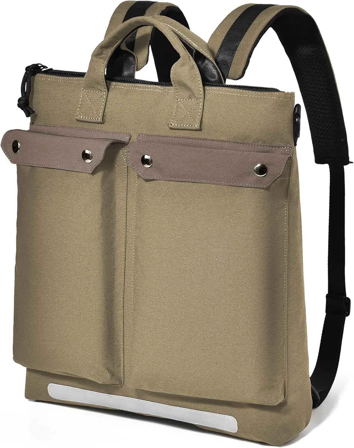 Schkleier Men Women Convertible Backpack, Large Laptop Tote Purse, Daypack Rucksack, Light weight Bookbag for Work, Casual, College, Commuter, Travel