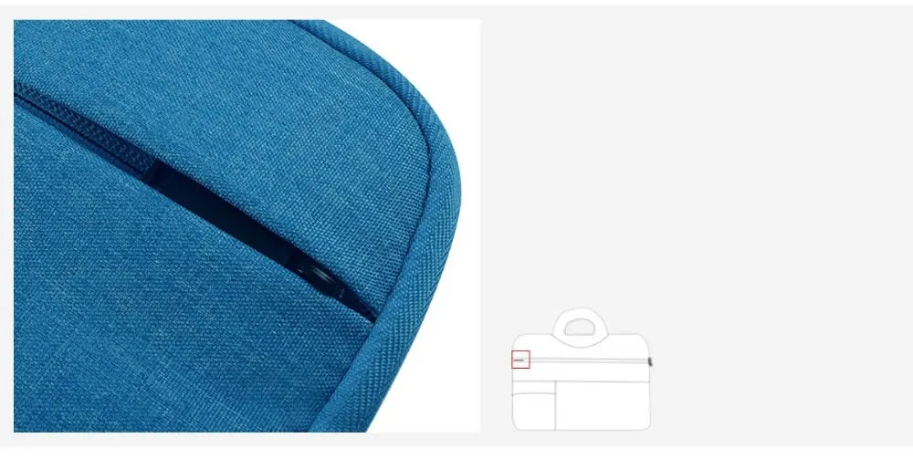 Sidiou Group Laptop Bag For Macbook Air Pro Multifunction Waterproof Notebook Sleeve Handbag