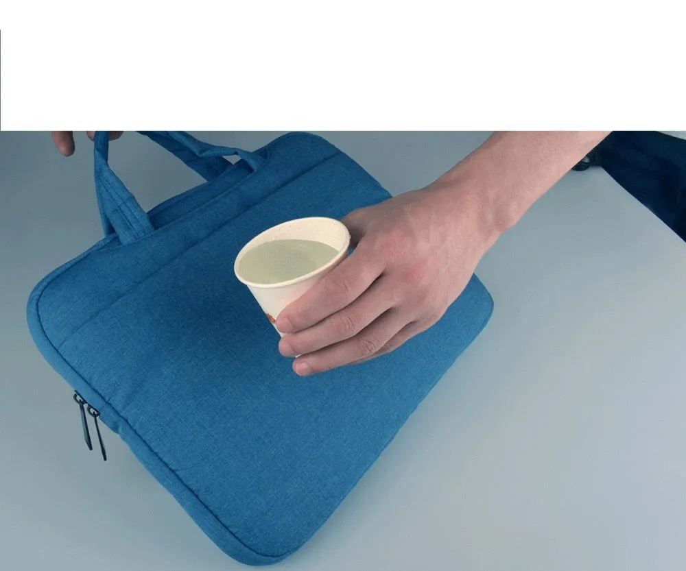 Sidiou Group Laptop Bag For Macbook Air Pro Multifunction Waterproof Notebook Sleeve Handbag