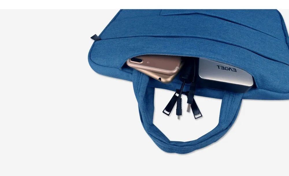 Sidiou Group Laptop Bag For Macbook Air Pro Multifunction Waterproof Notebook Sleeve Handbag