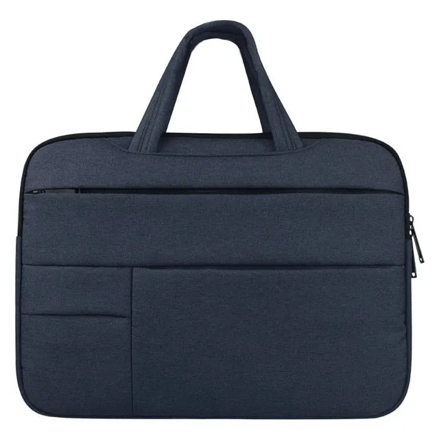 Sidiou Group Laptop Bag For Macbook Air Pro Multifunction Waterproof Notebook Sleeve Handbag